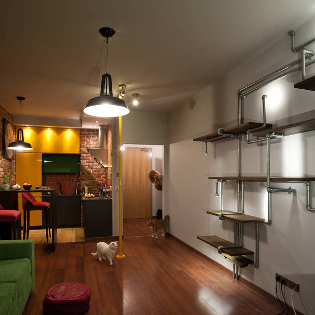 Salones de estilo moderno de Meble Gdańskie - Zbigniew Żurawski