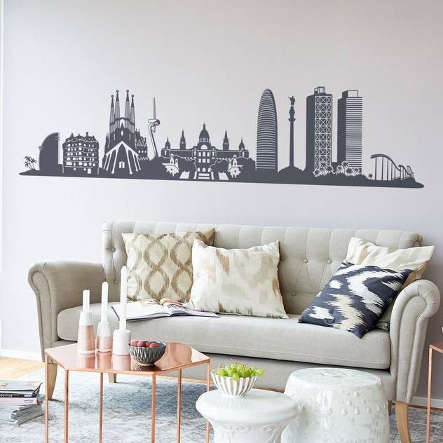 Vinilos decorativos: Paredes y suelos de estilo moderno de Vinilos decorativos TeleAdhesivo