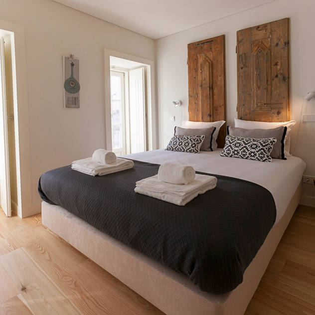 industrial Bedroom by Home Staging Factory
