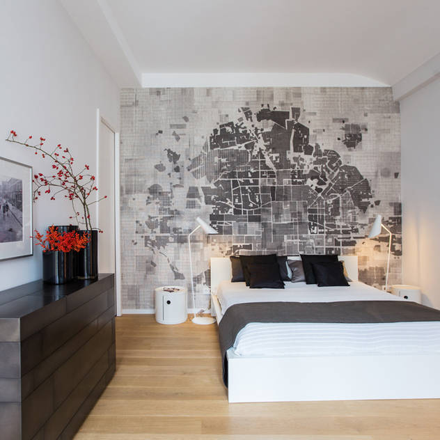 Dormitorios de estilo  por CONSCIOUS DESIGN - INTERIORS