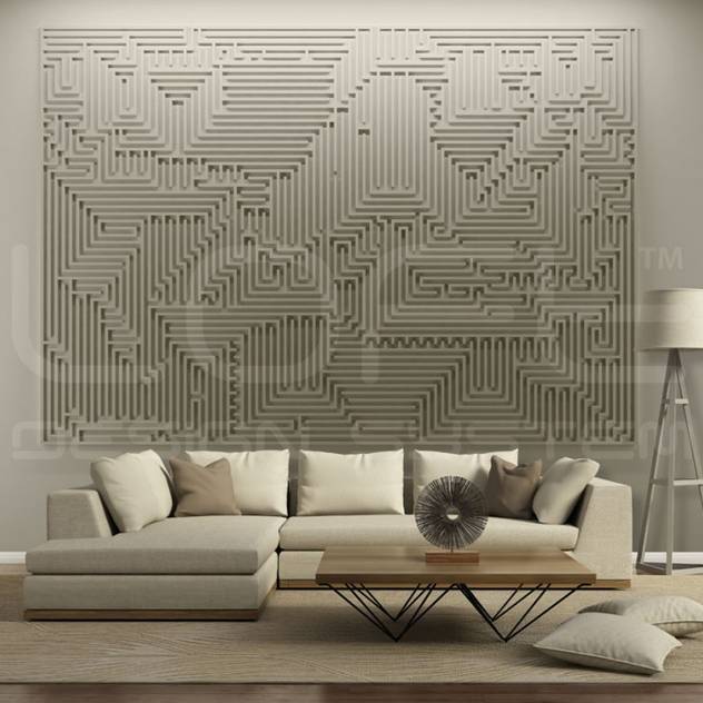 Wandbild aus Gips Modell ARCHETYPE: modern  von Loft Design System Deutschland - Wandpaneele aus Bayern,Modern   