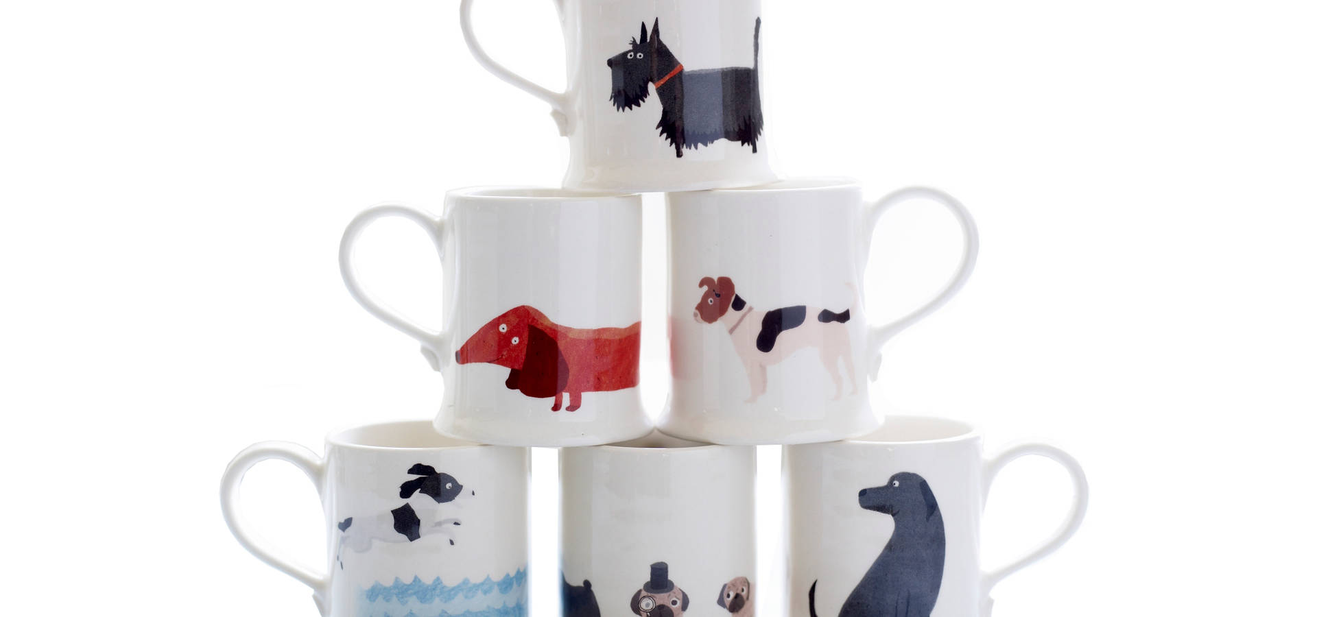 Fenella Smith Animal Mugs, from £14.50 homify