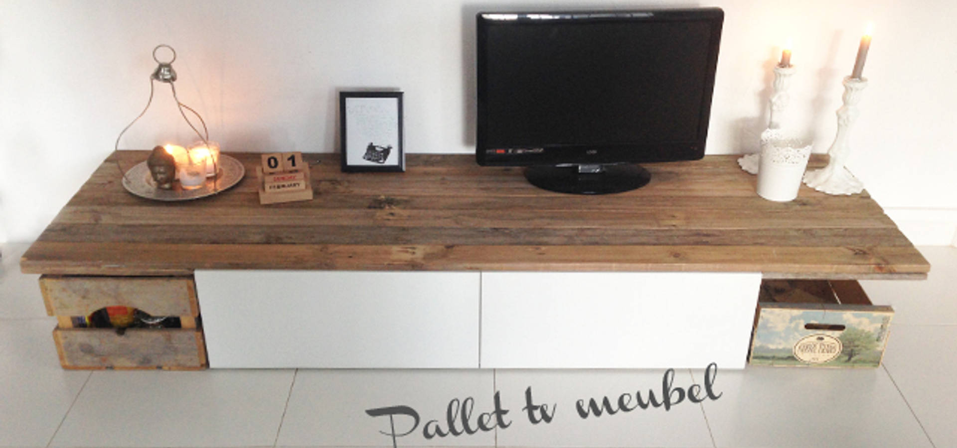 Pallet meubels by Jussi Megens (Online) Media | homify Pallet meubels by Jussi Megens (Online) Media | homify