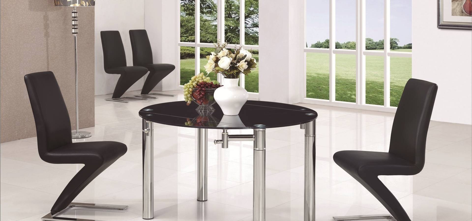 Java Round Ext Glass Table By Furniture Italia Homify Furniture Italia