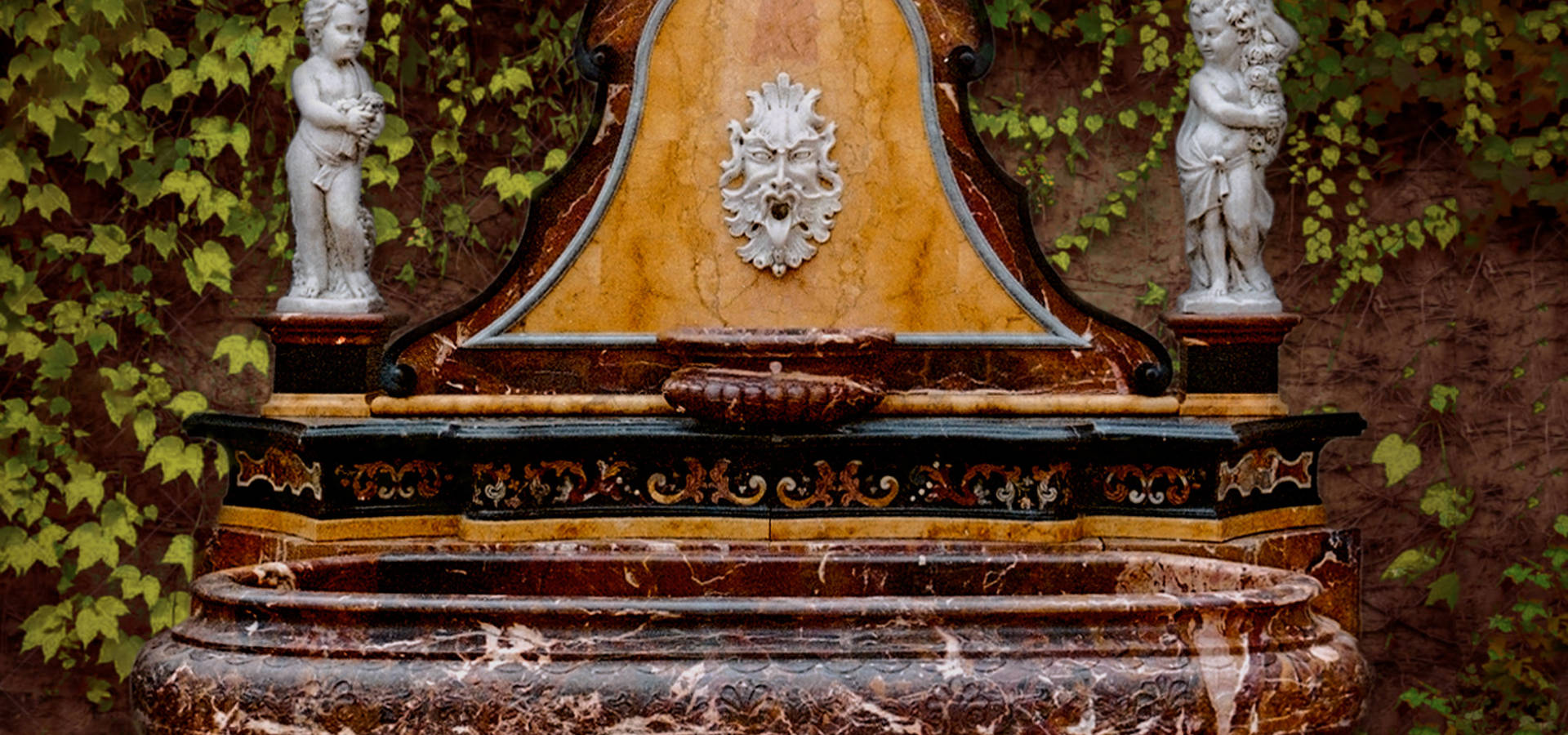 Fontane ornamentali da giardino in pietra e marmo di cusenzamarmi ...
