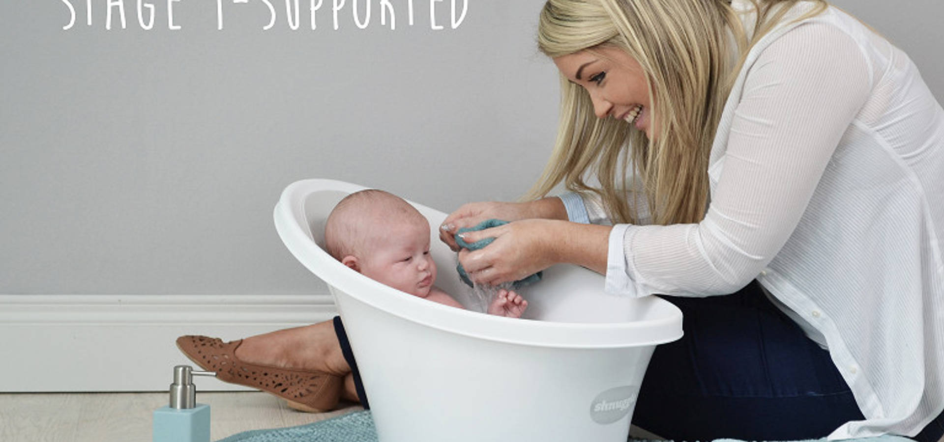 Shnuggle Baby Bath de Shnuggle homify