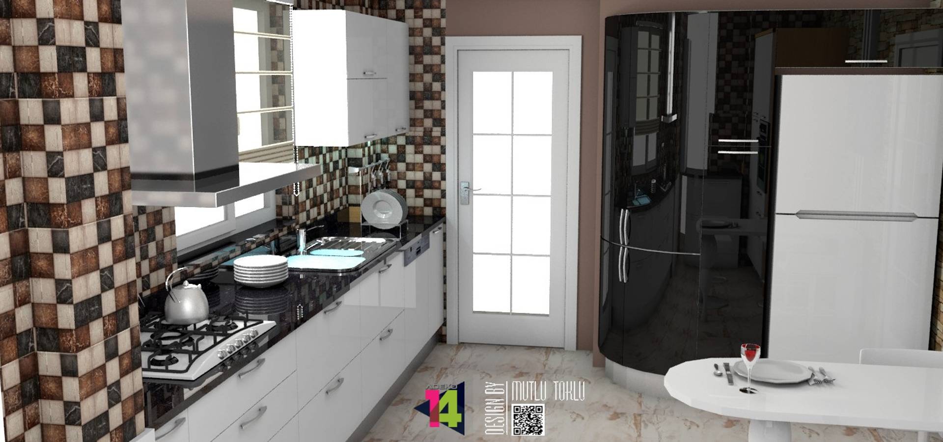 Istanbul Tuzla Villa Akrilik Mutfak Tasarimi By Imza Decor Homify