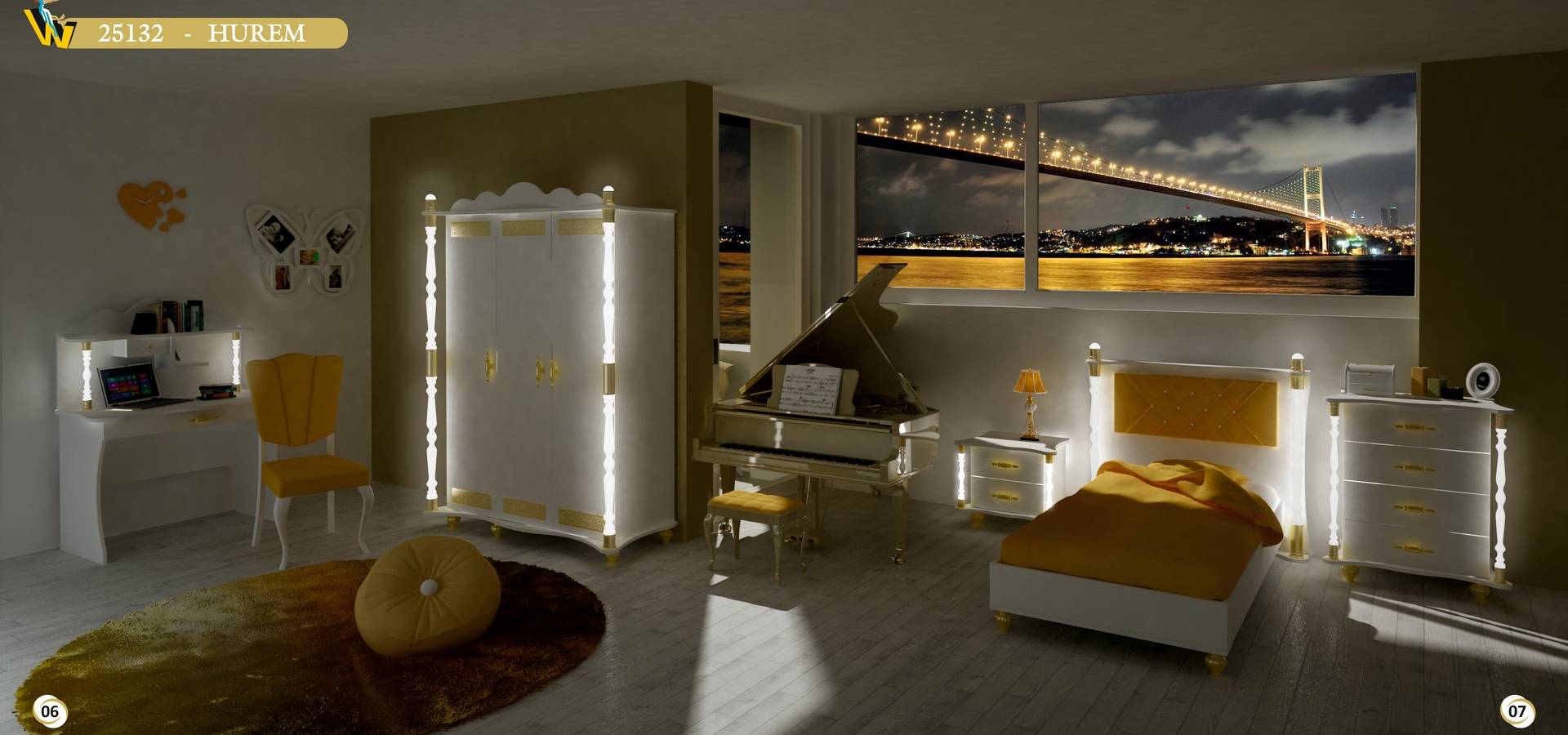Woody Modular Furnitures By Aga Orman Urunleri Ltd Hurem Teenager Bedroom Homify