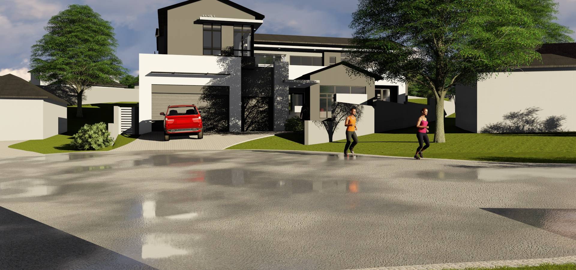 Copperleaf estate living von Ellipsis Architecture homify