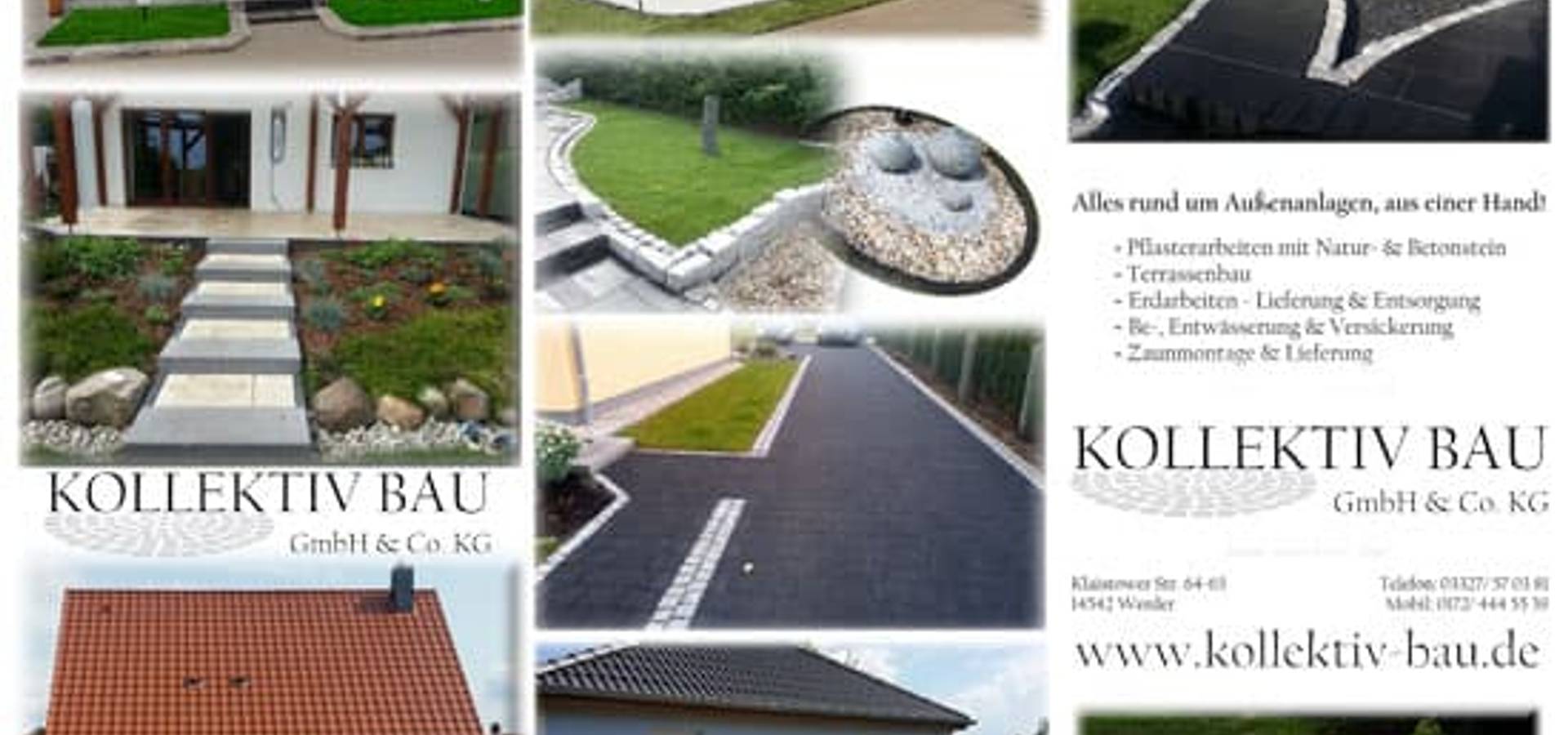 Kollektiv Bau Gmbh Garten Und Landschaftsbau In Werder