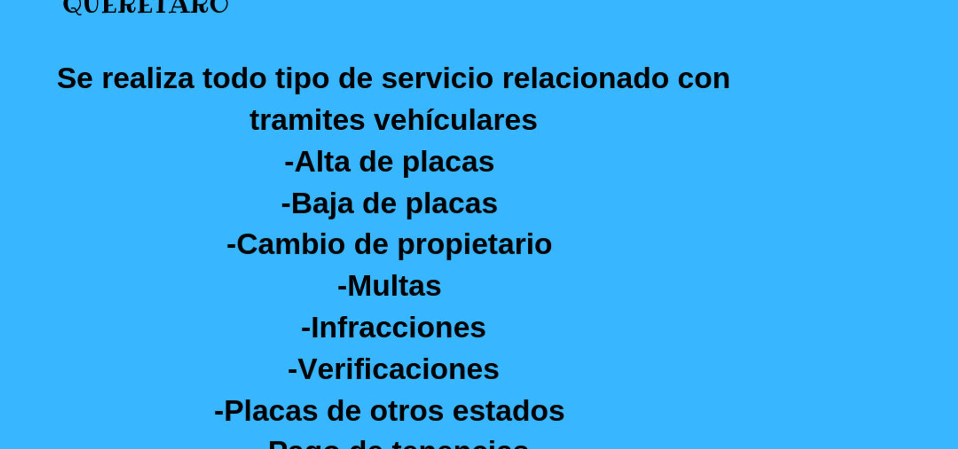 Servicios Municipales y Estatales Querétaro