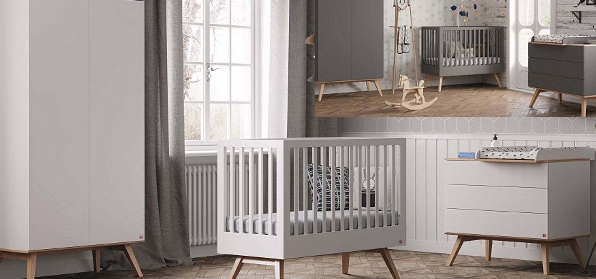 Schlafzimmer Komplett Weiss Hochglanz Iris Set C Mit Led Homify