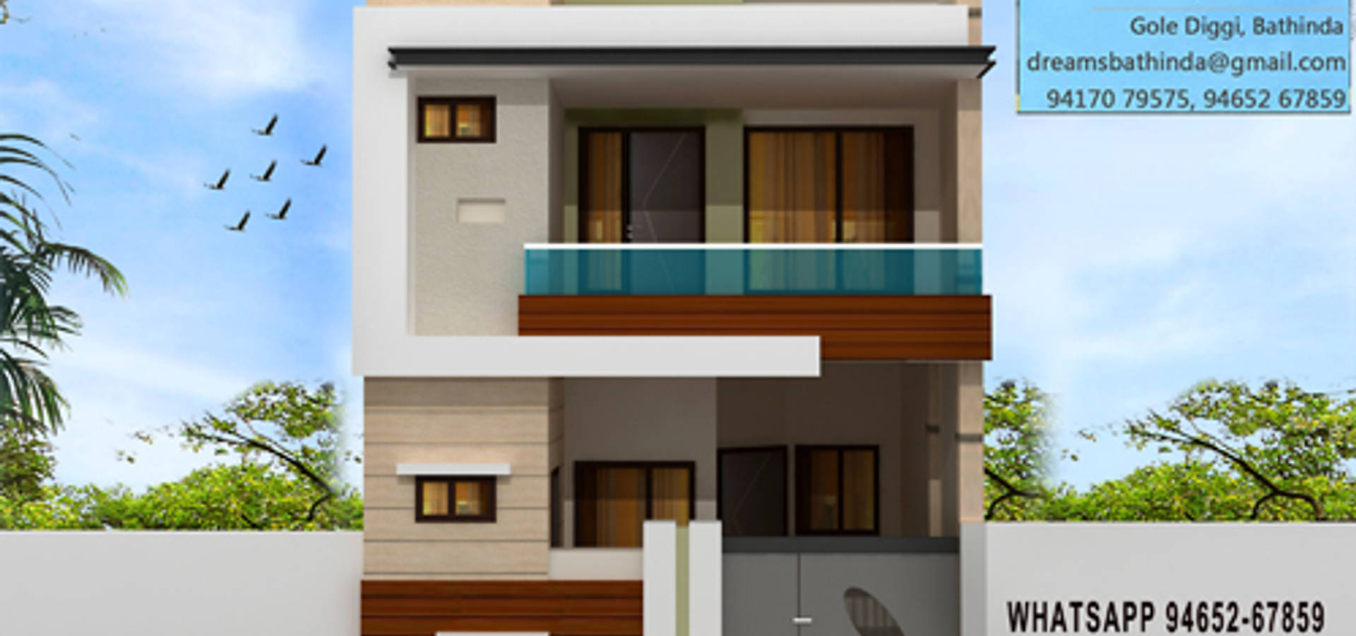 Corner House Kothi By Dream Home Architects Bathinda Homify