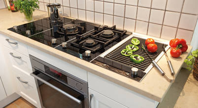 Siemens Domino-Kochstelle: landhausstil Küche von Küchen Quelle