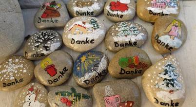 Holz und Pinselstrich