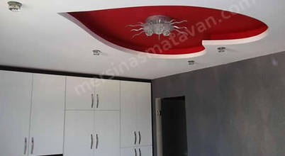 Mersin asma tavan ev dekorasyonu