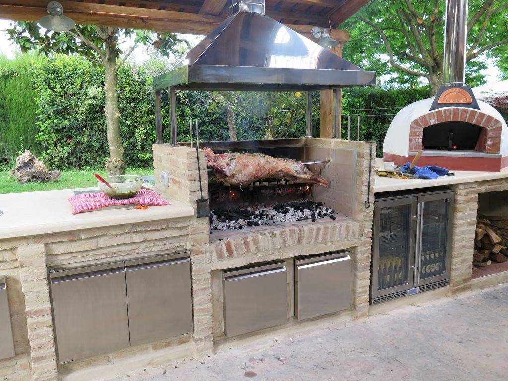 Asadores de carbón: 10 cocinas al aire libre│homify