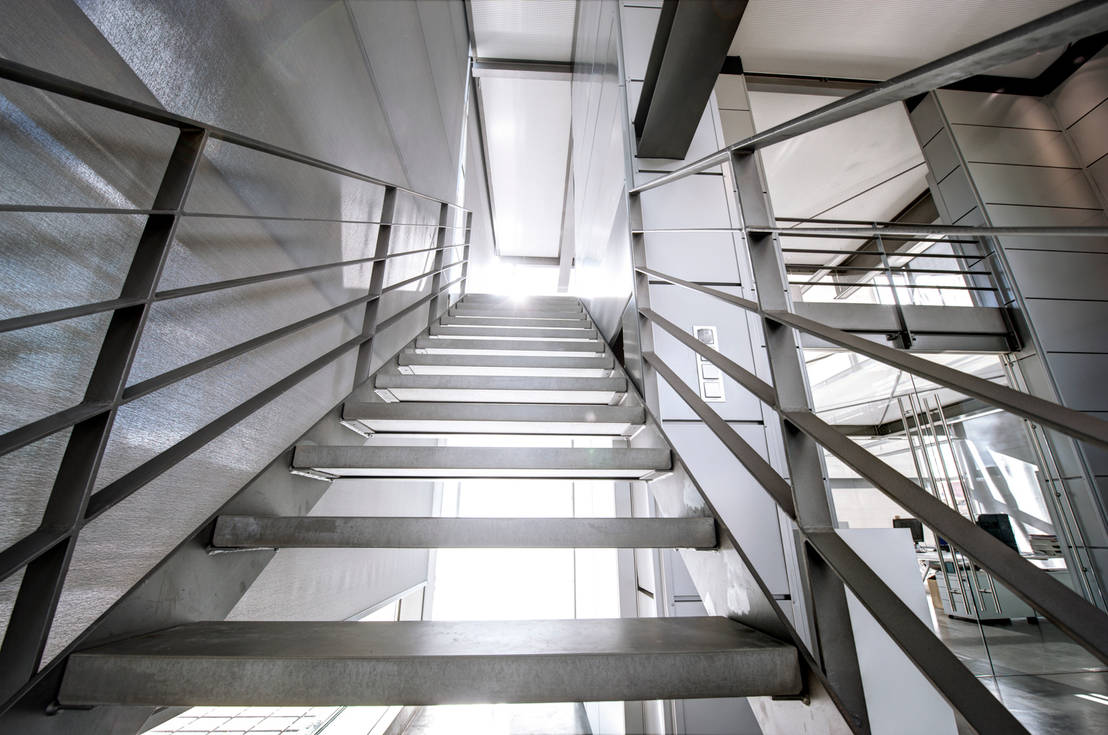 Sichtbeton Treppe Blockstufen Homify