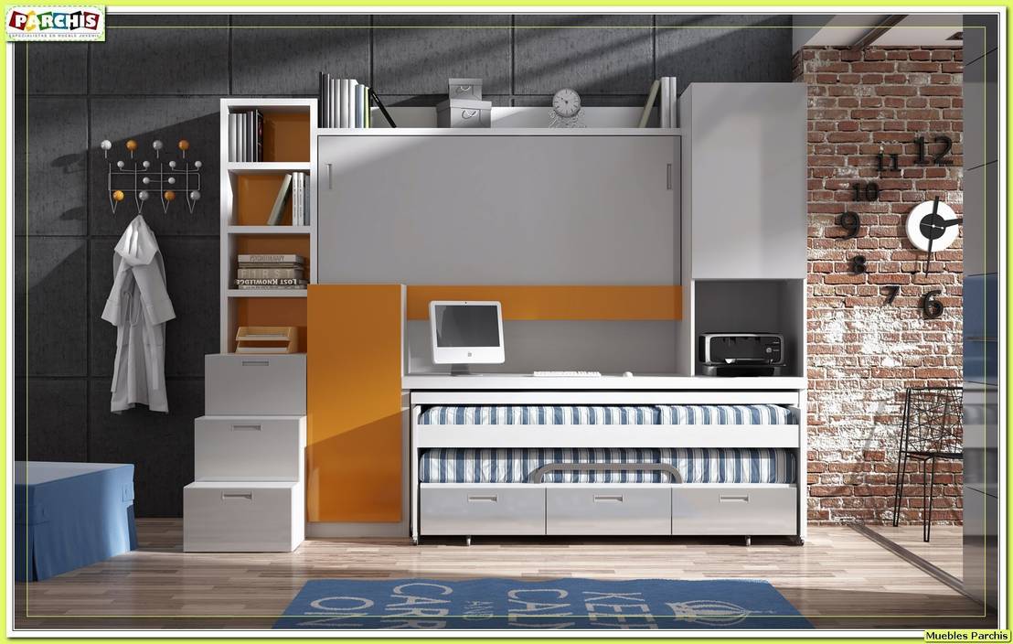 Muebles Parchis. Dormitorios Juveniles. Litera Juvenil