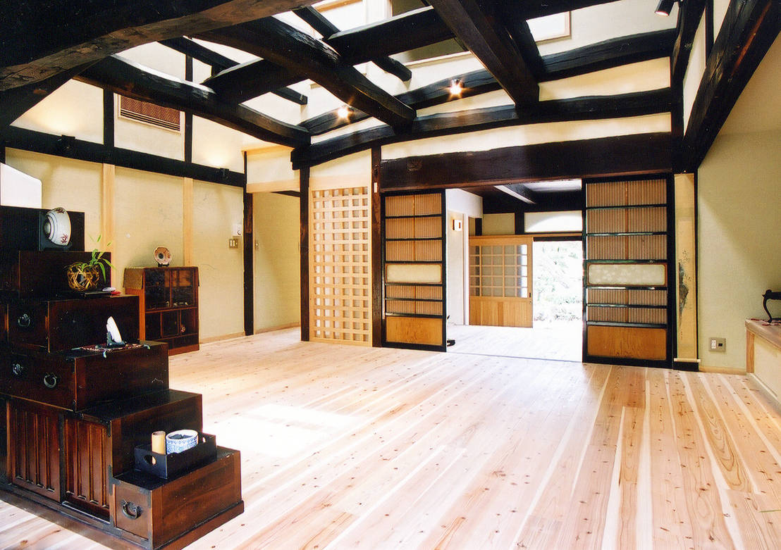 趣のある癒しの空間、古民家風の住宅