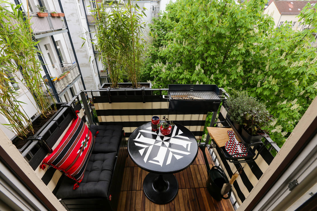 Vorher & nachher: balkon und terrasse optimal gestalten