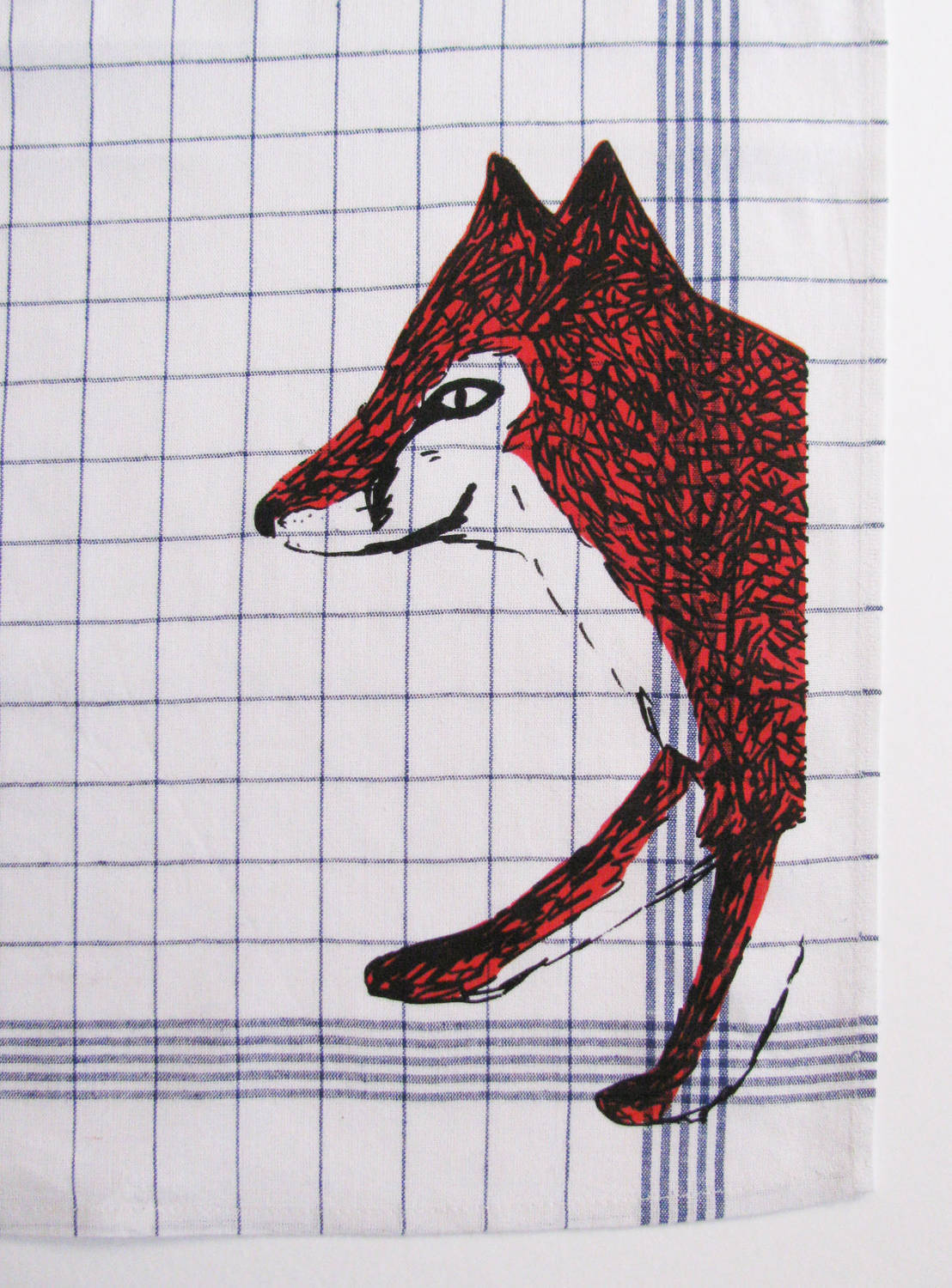 Gift Base Geschirrtuch „Oh For Fuchs Sake“ – Witziger Spüllappen Aus 100% Baumwolle, 48x71 Cm