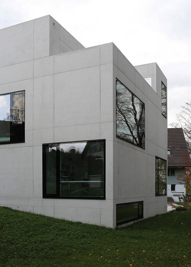 Häuser aus Sichtbeton