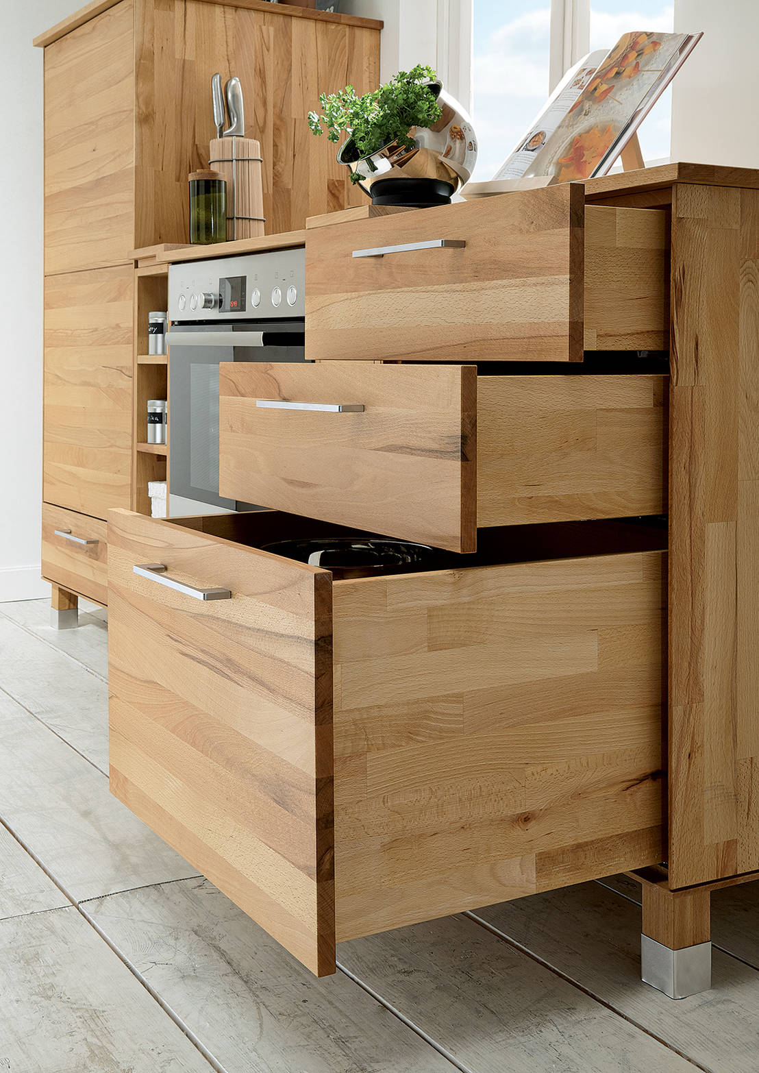 Massivholz Modulkuche By Allnatura Homify