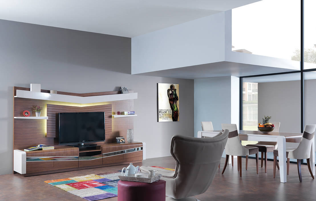 Trabcelona Design Vertu Yasam Odasi Homify