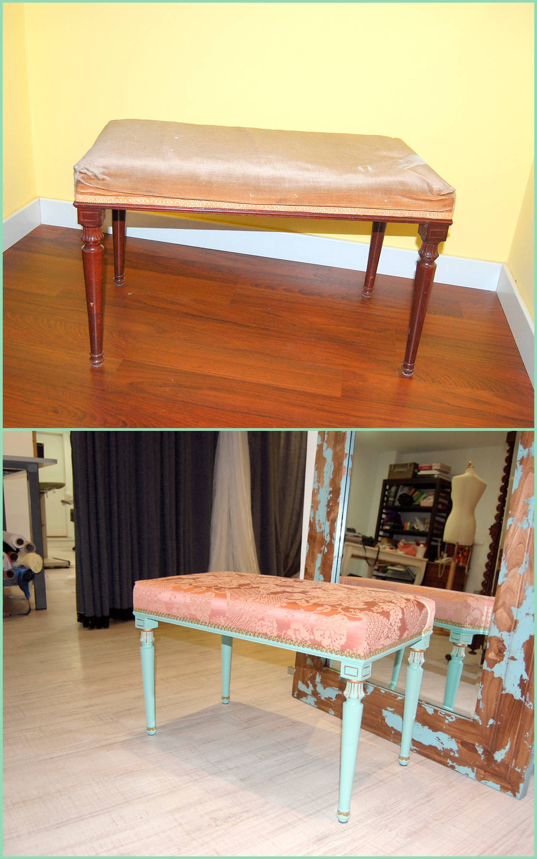 Historia de un mueble: máquina de coser Singer + nuestra restauración -  Amarquimia