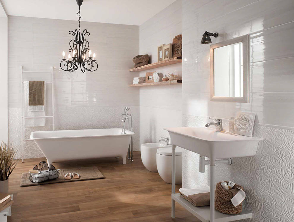 Piastrelle bagno stile classico : piastrelle per bagno stile ...