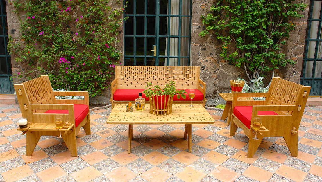 Patios estilo mexicano: ¡10 ideas sensacionales! Mexicanos interior diseño Patio