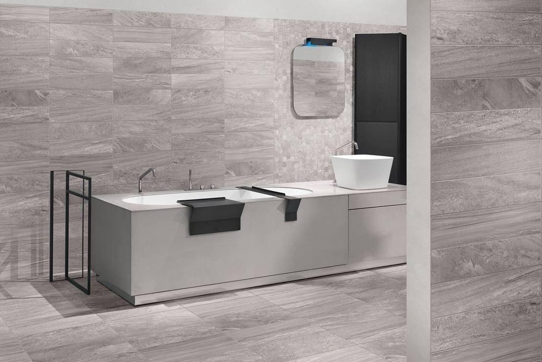 Pietra da interni grigia: pietre rivestimento interno arredamento ... Rivestimento spaccati pietra grigia