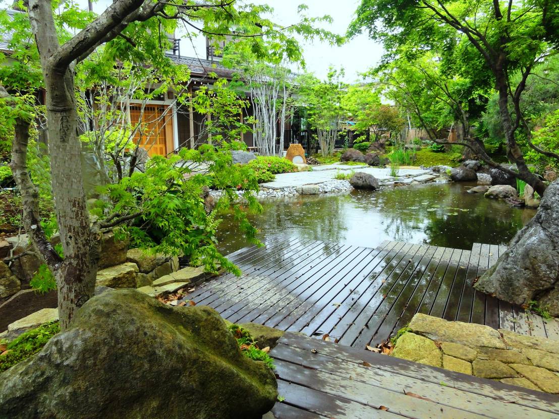 和風庭園画像, 和風の庭に合う草花 – PLNF