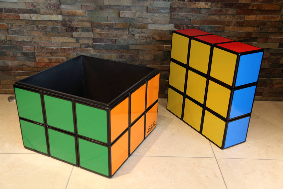Rubiks Cube Seat Storage Table By Surface Tension Homify