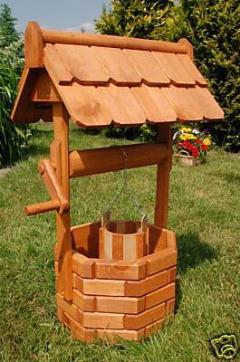 brunnen deko garten