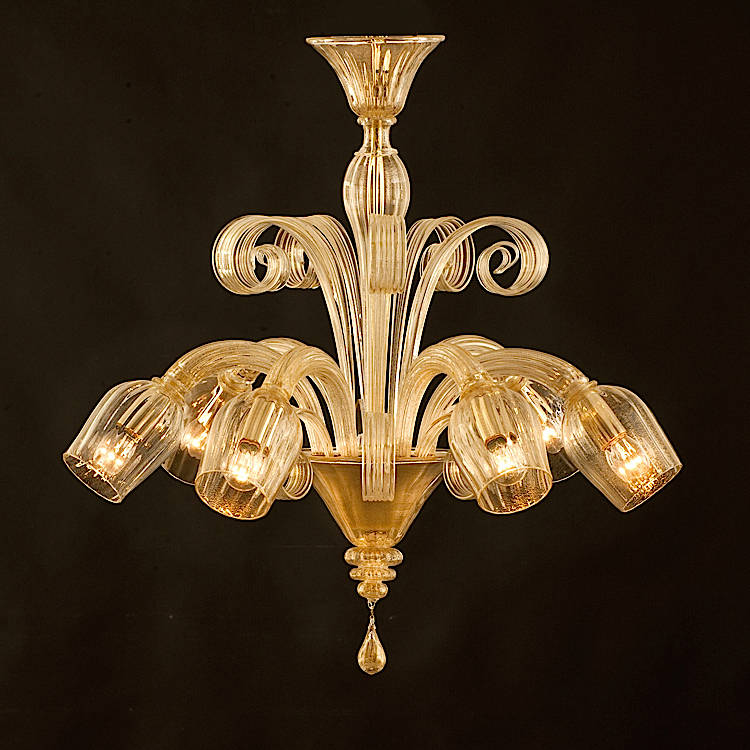 Lampadario in vetro di murano lampadario moderno in vetro ... Lampadario murano moderno
