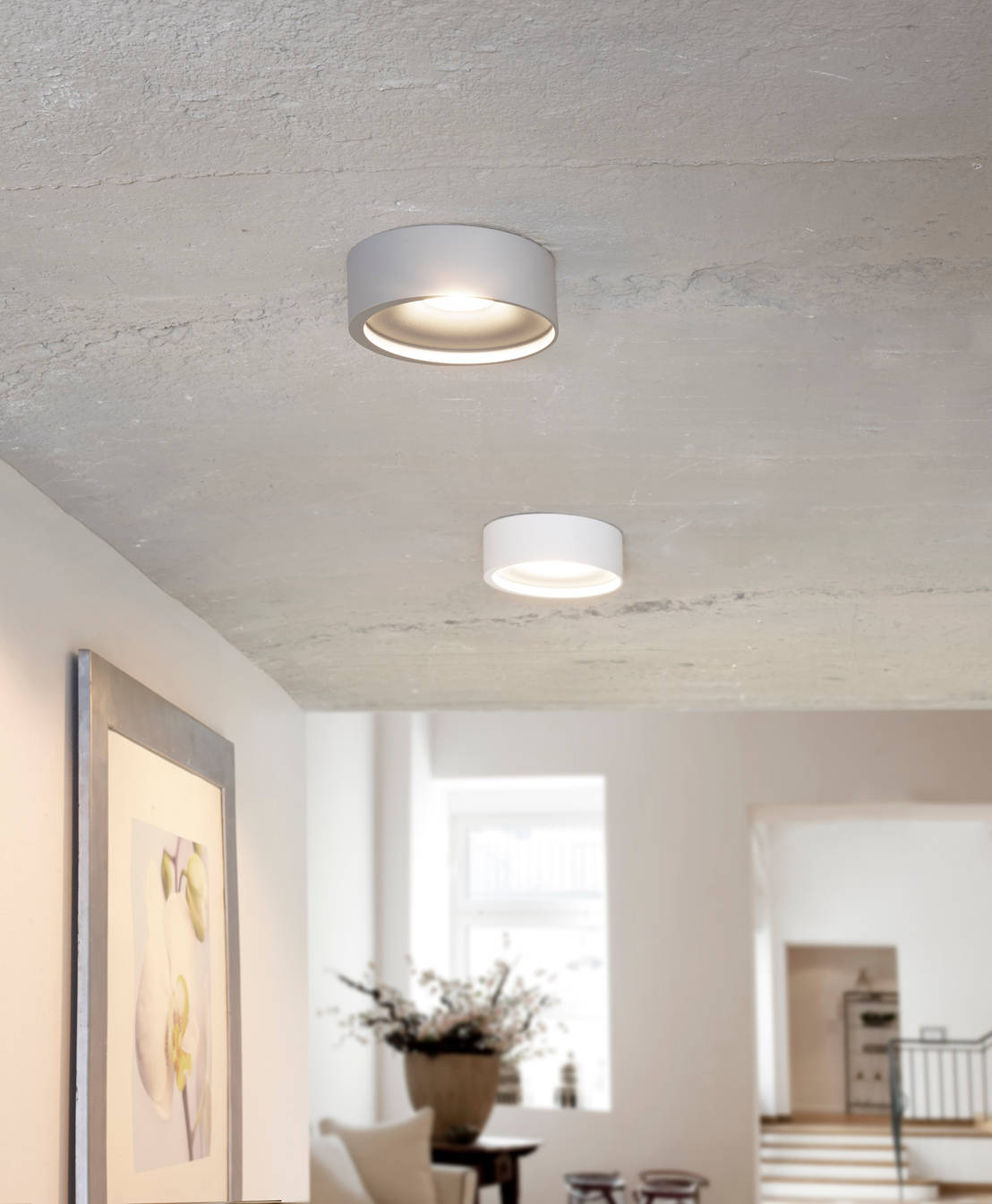 Runder Led Deckenstrahler Orlando By Click Licht De Gmbh