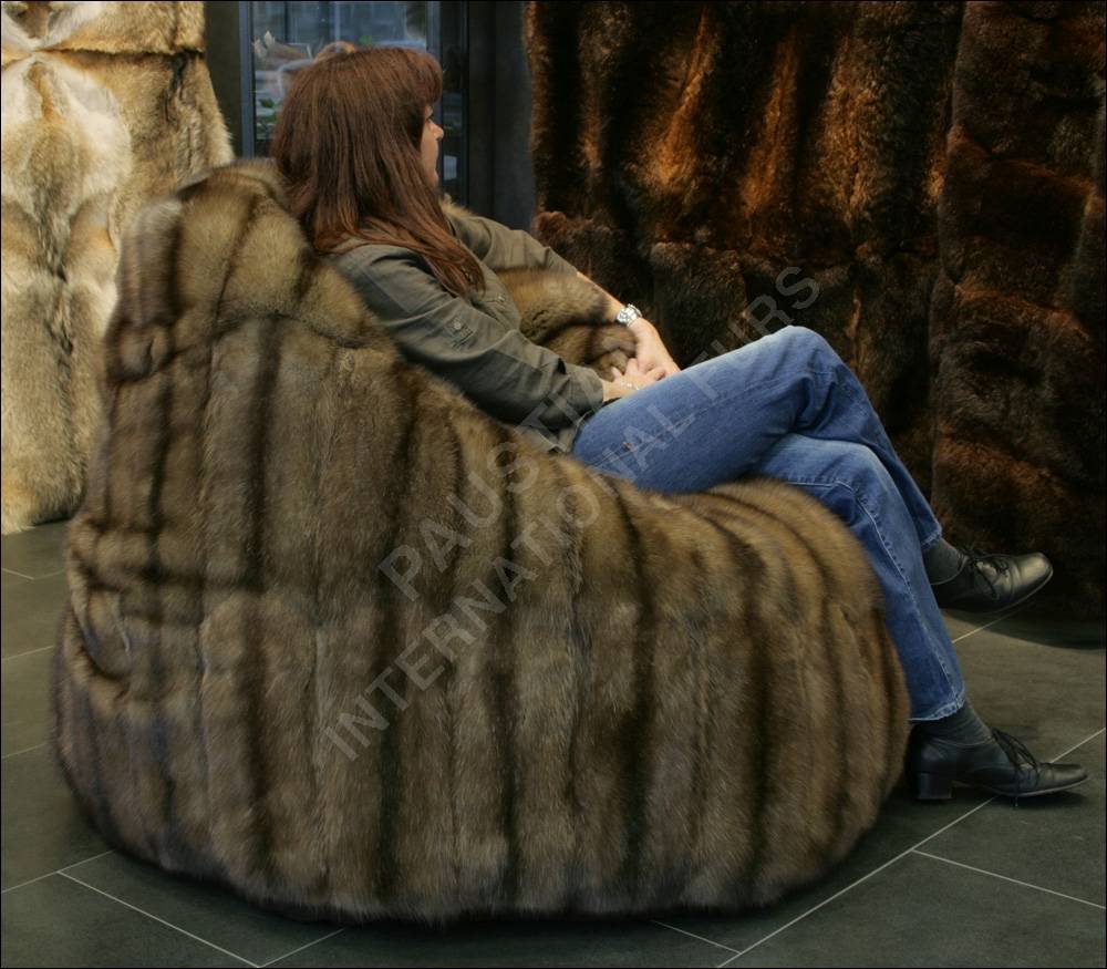 Pelz Sitzkissen Sitzsack Aus Edlen Zobeln By Lars Paustian International Fur Homify