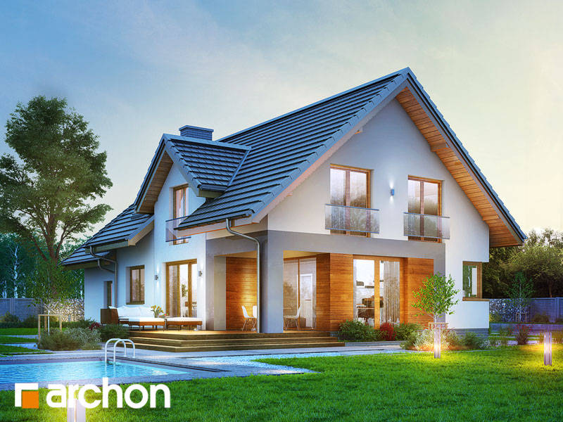 Projekt Domu Archon Dom W Srebrzykach Homify
