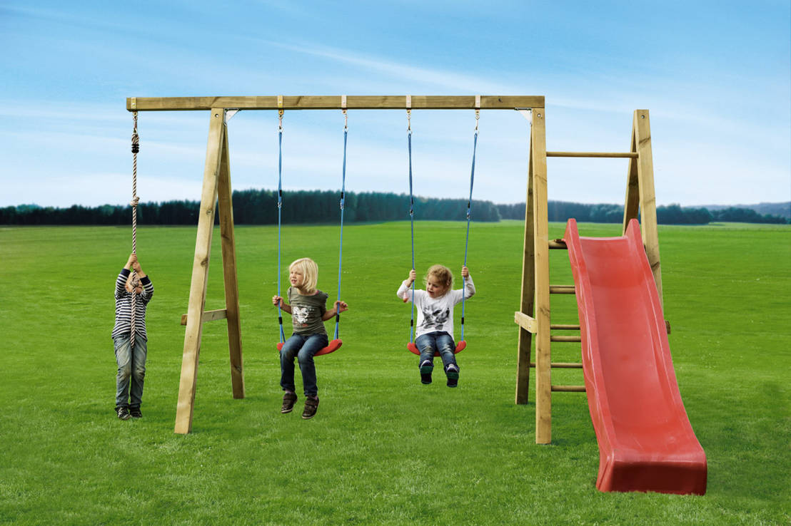 Kinderschaukel aus Holz homify