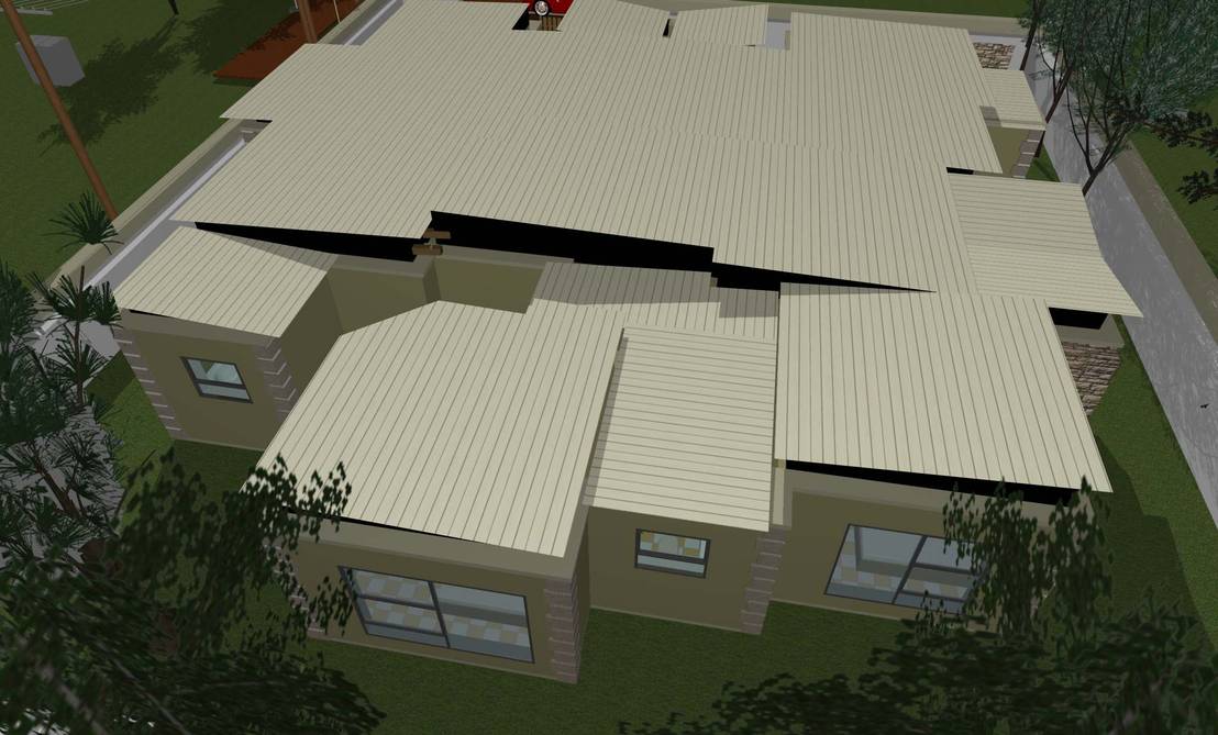 Butter Fly Roof Homify