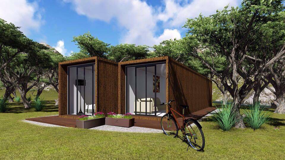 Offgrid House em contentores marítimos homify