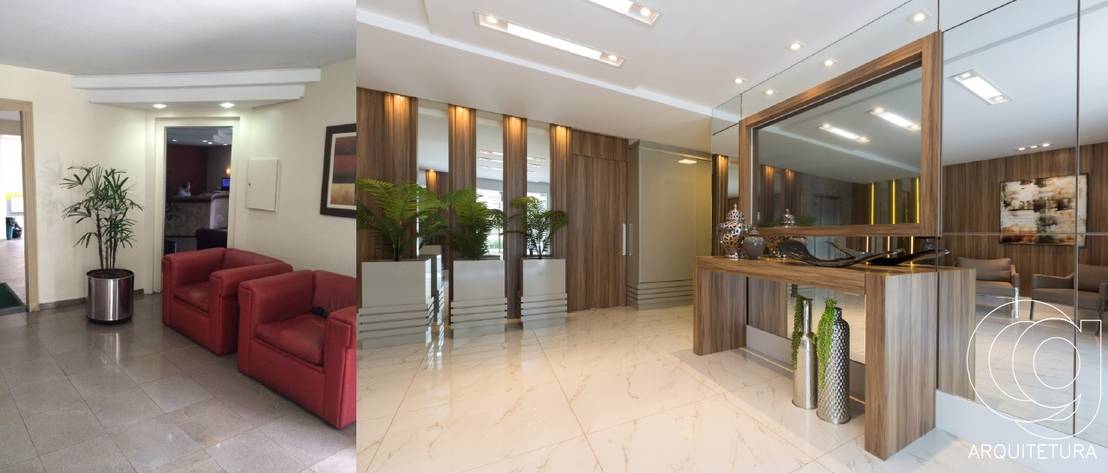 Reforma Hall Edificio Residencial | homify