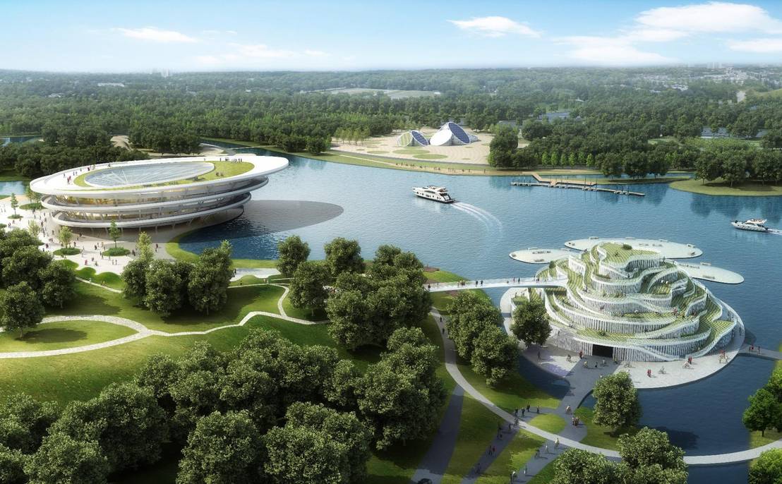 Ландшафтный проект парка | homify