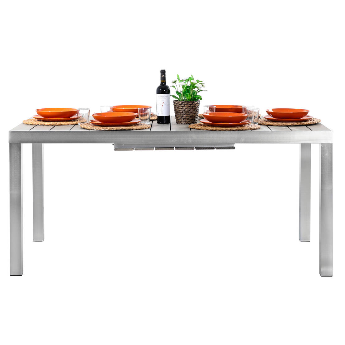 Tavolo da giardino polywood allungabile fino a 225 cm di ...