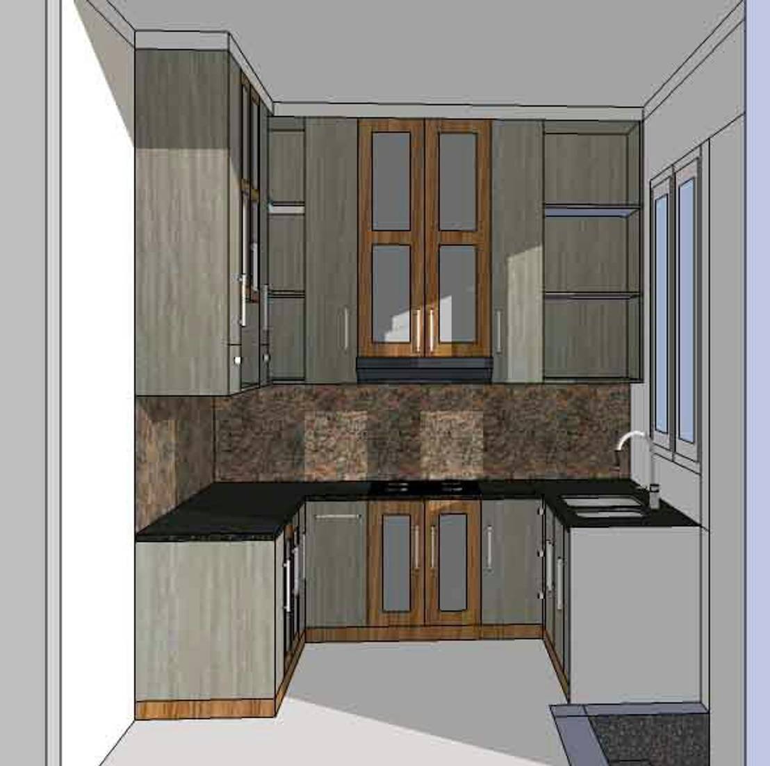 35+ Trend Terbaru Gambar Sketsa Model Kitchen Set - Tea ...