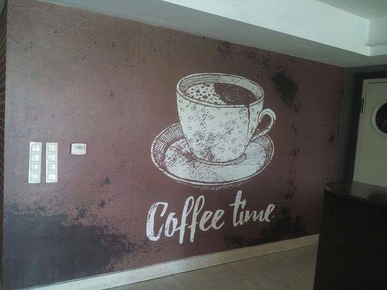 kafe ve restoran icin duvar kagidi