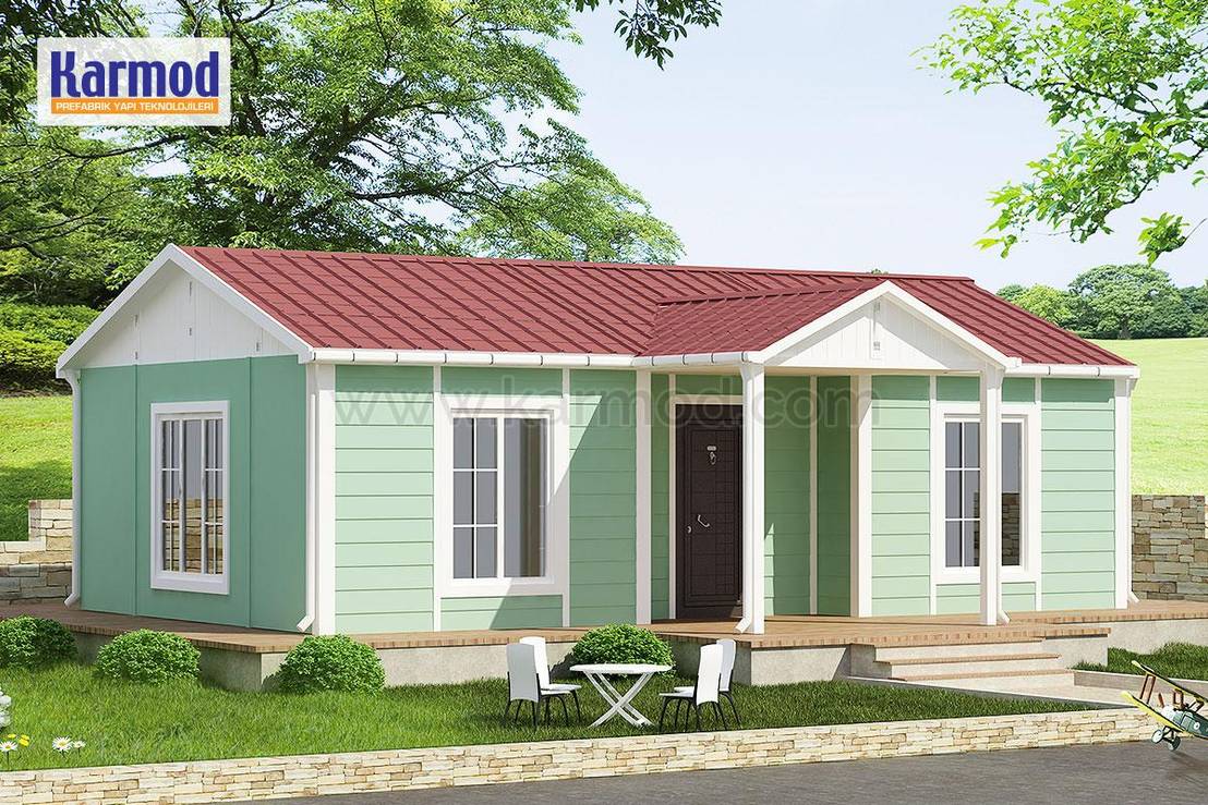 KARMOD PREFABRICATED TECHNOLOGIES KARMOD PREFABRİK HAZIR EV 51 M²