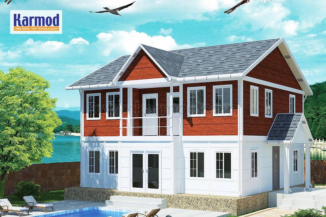 Karmod Hazir Ev 125 M Sale Kosku By Karmod Prefabricated Technologies Homify